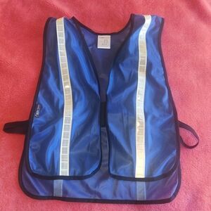 Blue Reflective Safety Vest